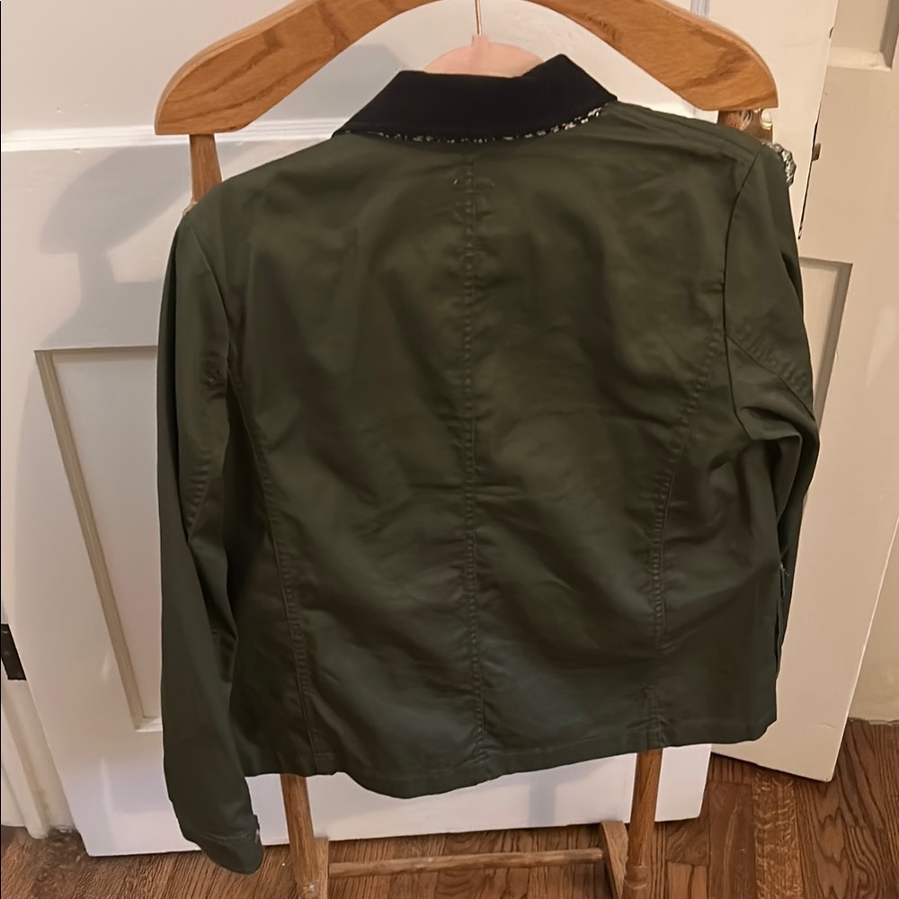 J. Crew Women's Green Jacket - Picture 4 of 4